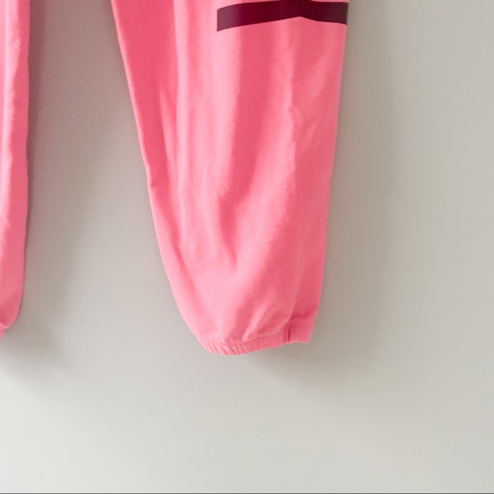 Vintage Victoria’s Secret LOVE PINK Sweatpants Cuff Ankle Drawstring Workout Y2K - Picture 5 of 9